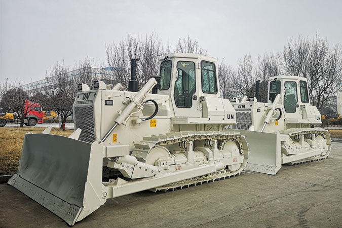 世界有我，山推助力聯(lián)合國(guó)維和任務(wù)。